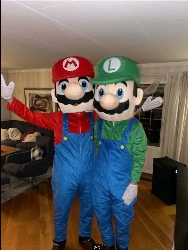 Mario & Luigi kostymer