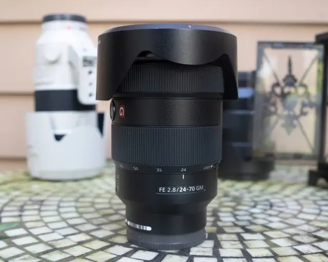 Sony 24-70mm F2.8 GM objektiv linse optikk til leie i Oslo (generelt)