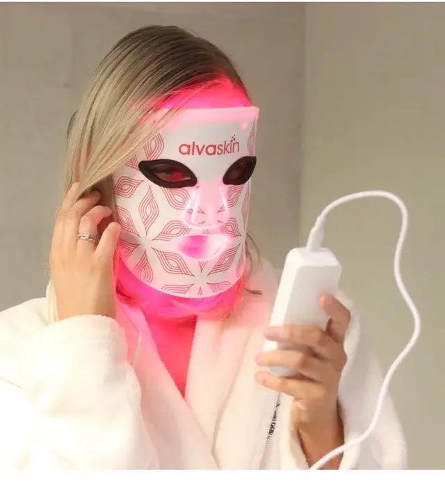 Alvaskin LED ansiktsmaske