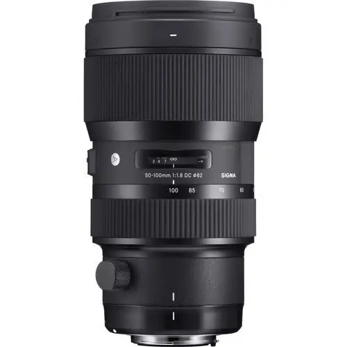 Sigma 50-100mm F-1.8 T1.8 EF/ Canon fatning til leie i Oslo (generelt)