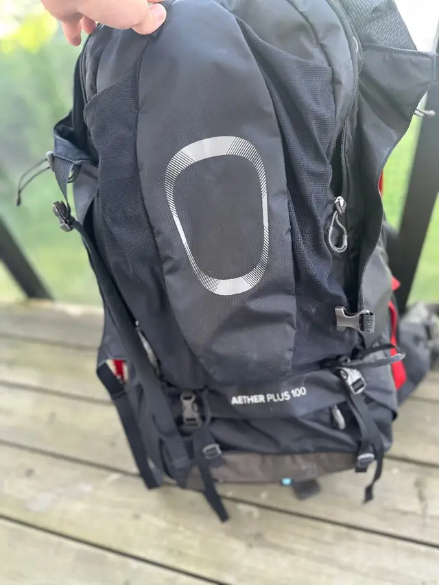 Osprey Aether Plus 100 tursekk 100L svart