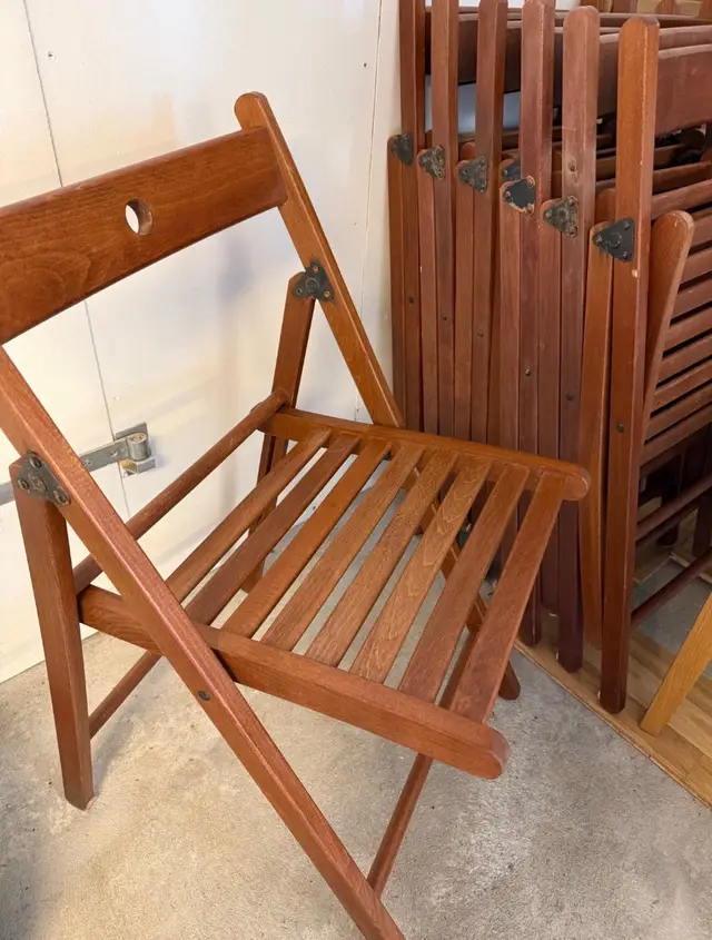 Teak Klappstoler til leie i Oslo (generelt)