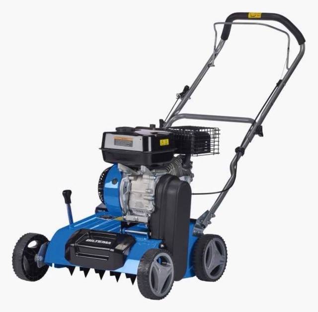 Kraftig og meget effektiv vertikalskjærer/moseriver/plenlufter 400 mm bredde