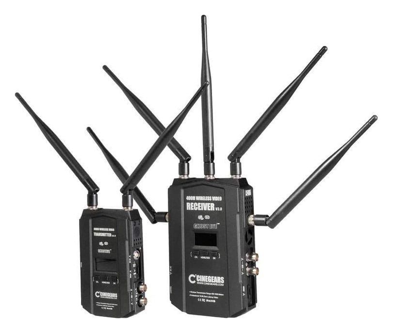 400 meter trådløs video transmitter & receiver, videosender til leie i Oslo (generelt)