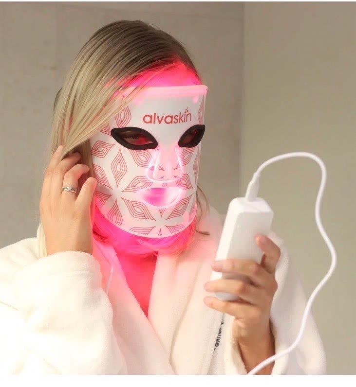 Alvaskin LED ansiktsmaske, bilde 1 av 2