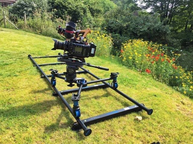 Professionell Tracking Dolly 3.2 meter, dolly film til leie i Oslo (generelt)