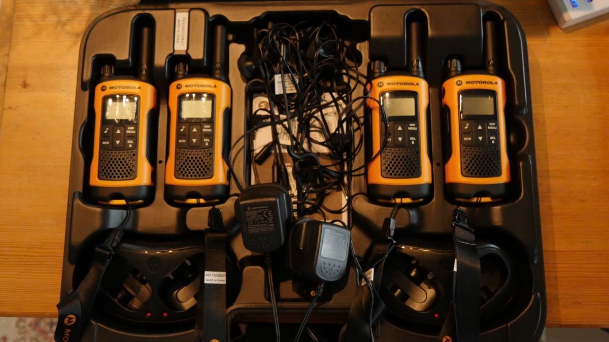 Walkie Talkie, MOTOROLA 4 stk. til leie i Oslo (generelt)