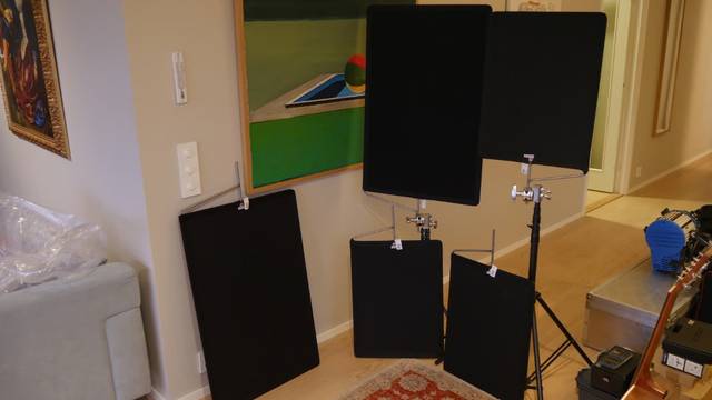 Sorte Flagg 18" x24" eller 24"x36"