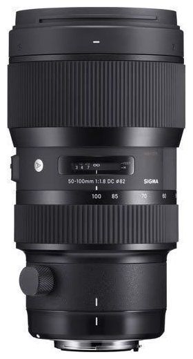 Sigma 50-100mm F-1.8 T1.8 EF/ Canon fatning til leie i Oslo (generelt)