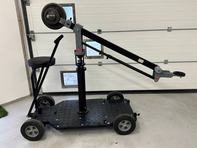 Quad dolly Film-dolly med jib