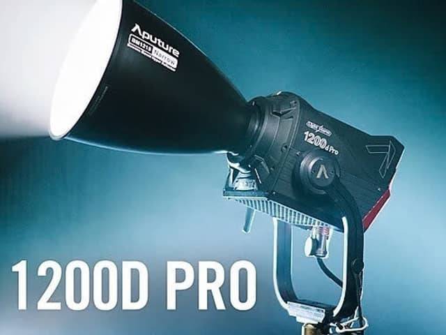 Aputure 1200D Pro Sterk LED-lys