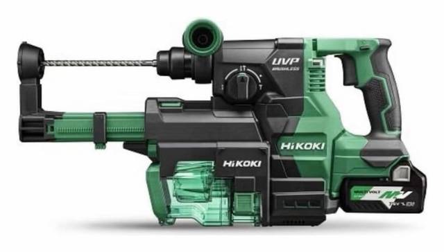 HiKOKI batteriverktøy pakke med borhammer, drill og slagskrutrekker
