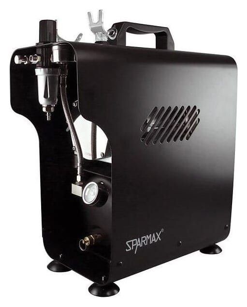 Sparmax airbrush compressor til leie i Oslo (generelt)